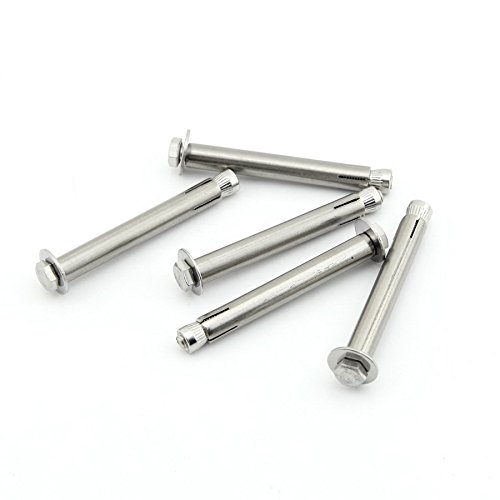 Amazon.co.jp: Yasorn 拡張ボルト ネジ Hex Expansion Bolt M6x80mm